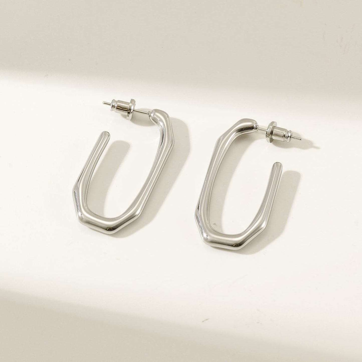 Isa Stainless Steel Hoops