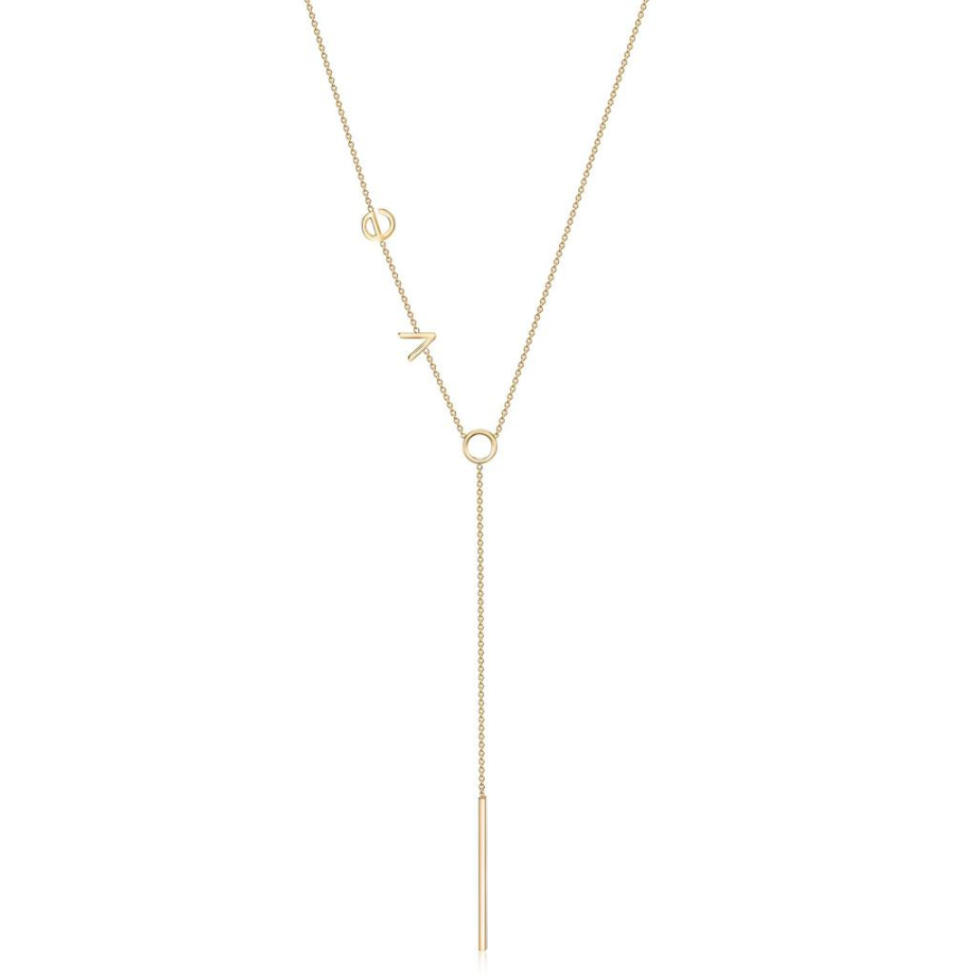L O V E Lariat Necklace