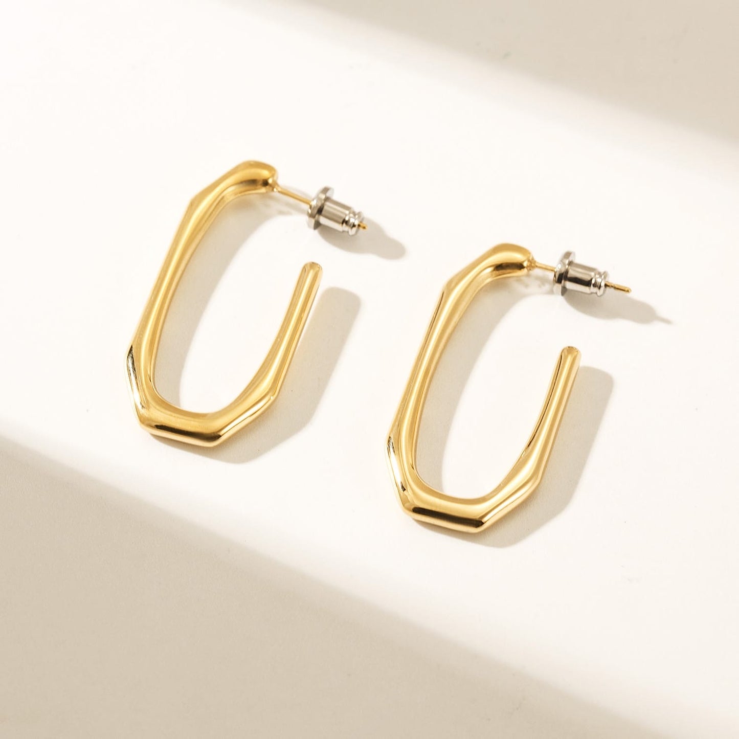 Isa Stainless Steel Hoops