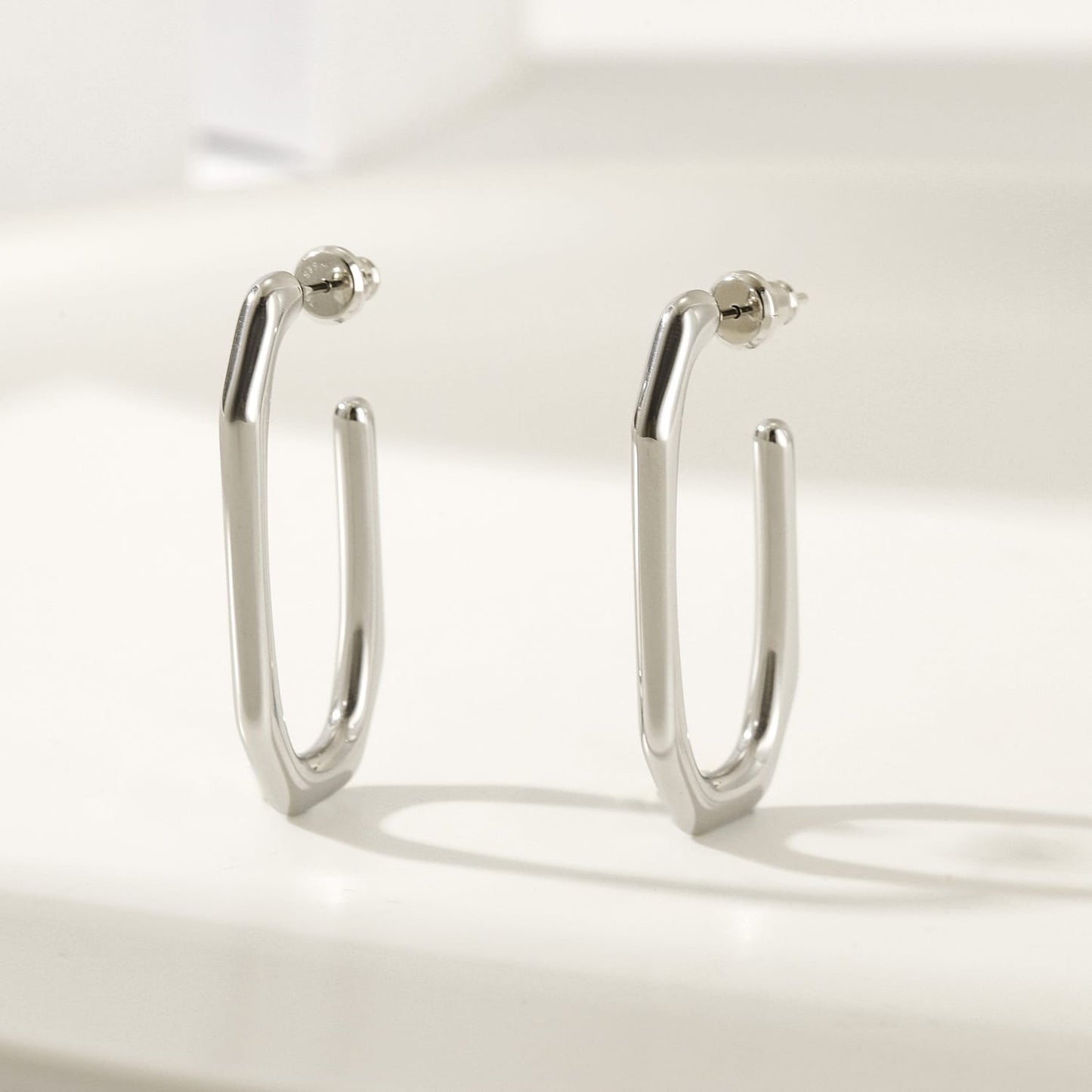 Isa Stainless Steel Hoops