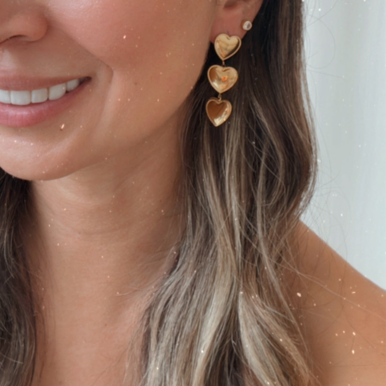 Pam Heart Earrings