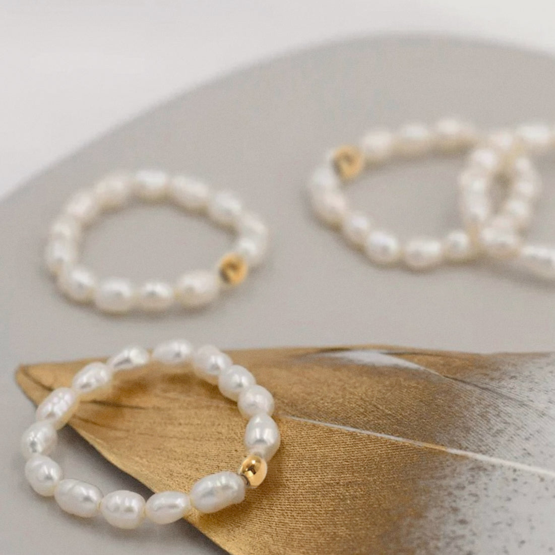 Pearl - Beaded Ring