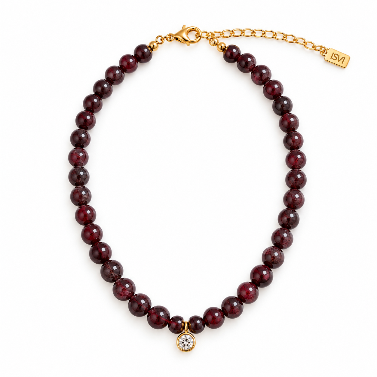 Garnet Glow Necklace