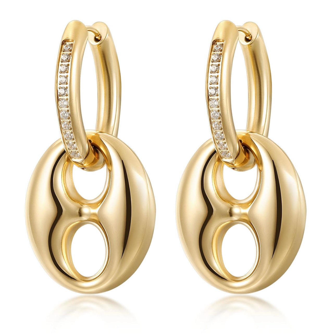 Graciela Stainless Steel Earrings – Hypoallergenic & Tarnish-Free