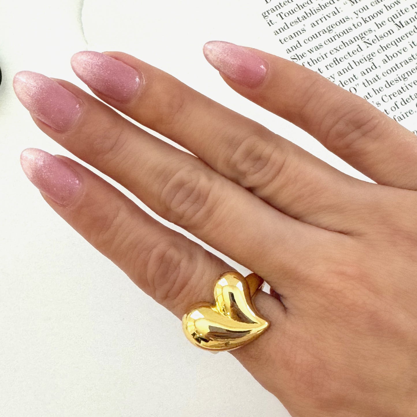 Clara Heart Ring