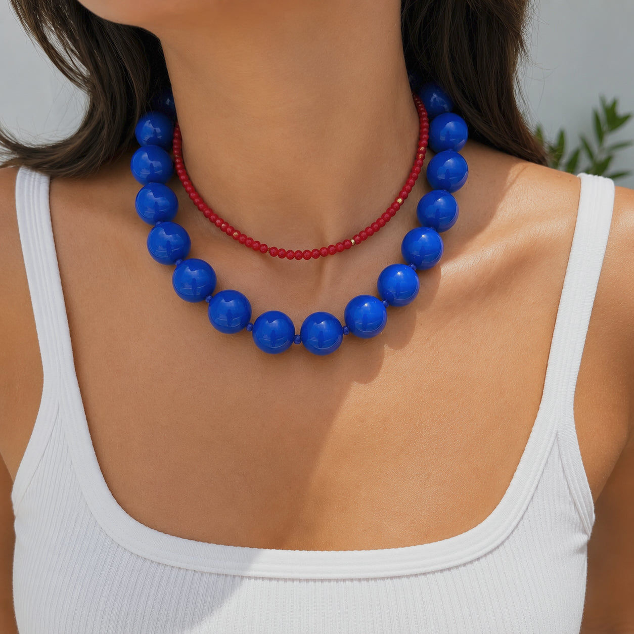 Blu Pop Necklace