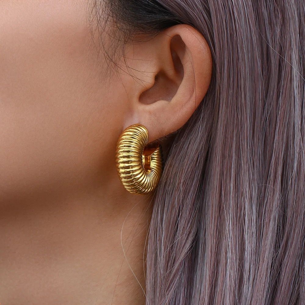 Catalina Chunky Hoops