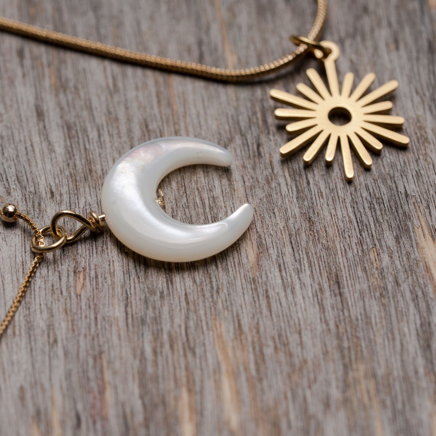 Crescent Moon  Necklace