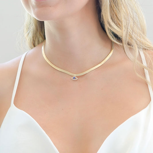 Herringbone With Charm