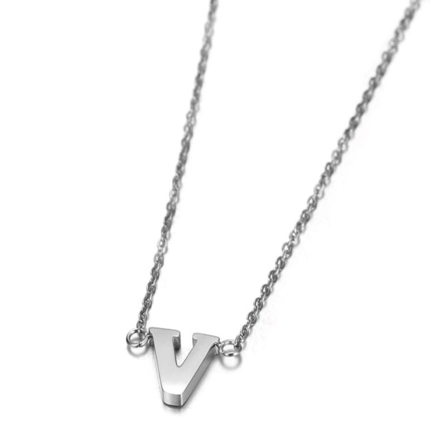 Classic Initial Necklace SS