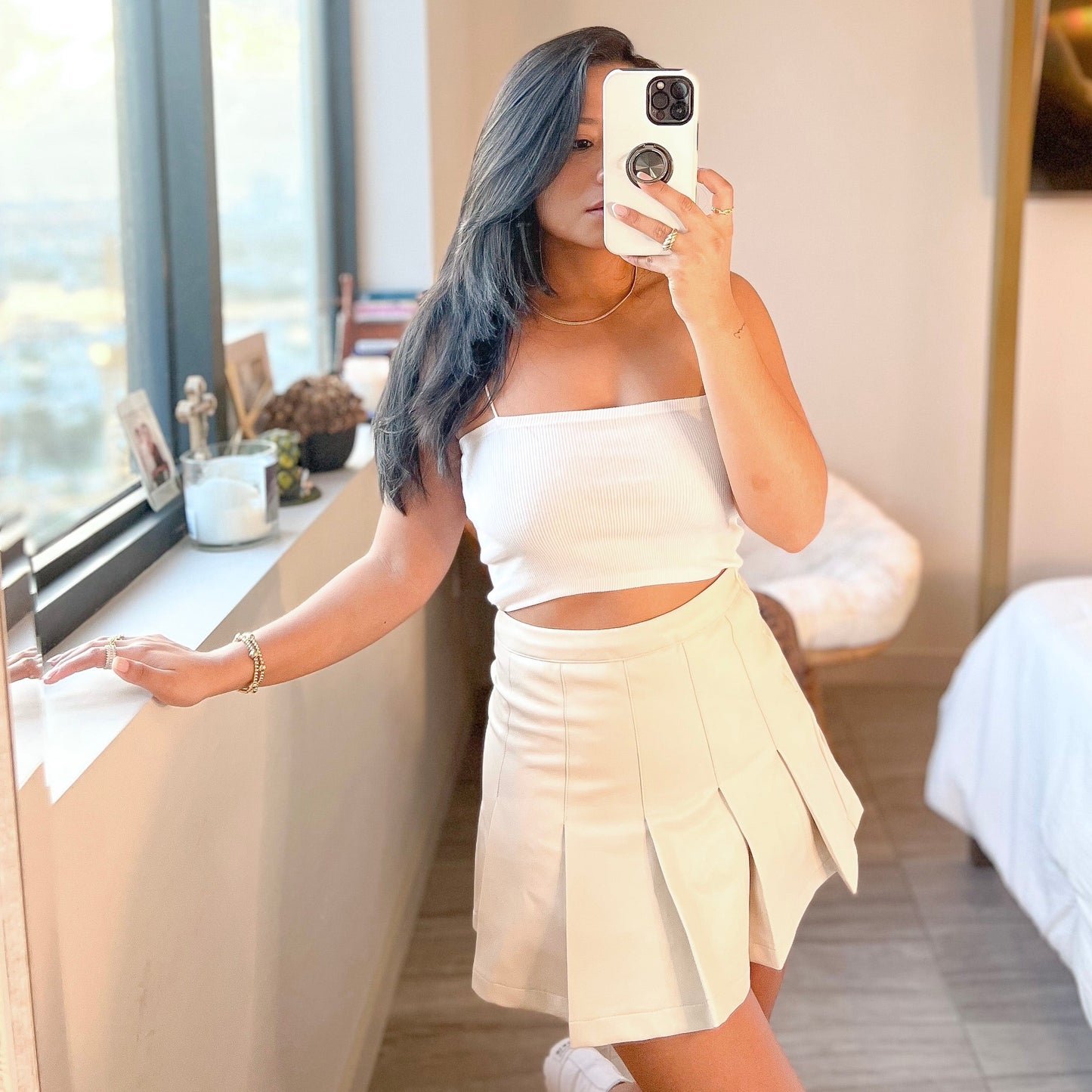 Karla Pleated Skirt