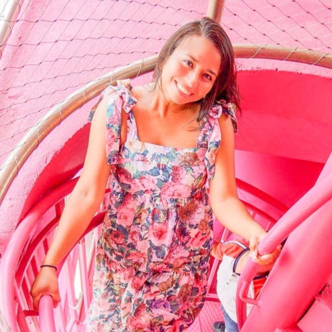 Kira floral print maxi dress, fresh and trendy by ISVI Boutique, Miami