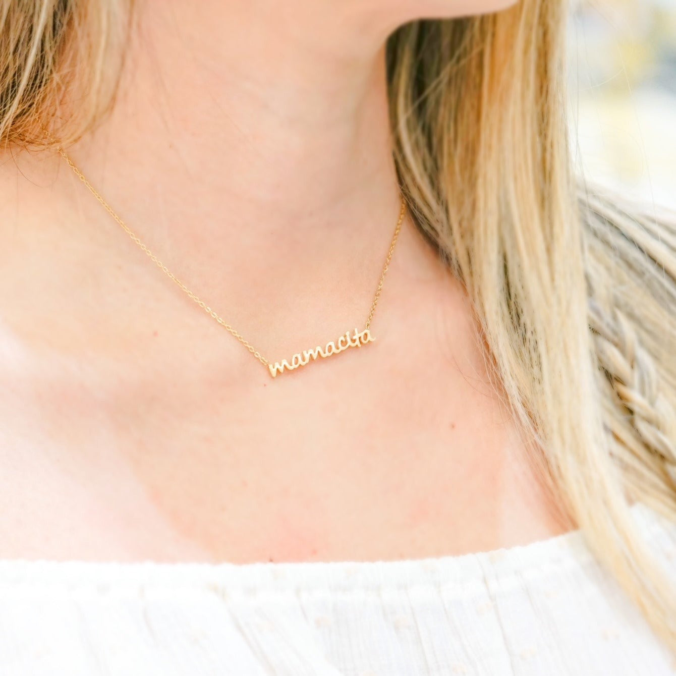 Mamacita Stainless Steel Necklace