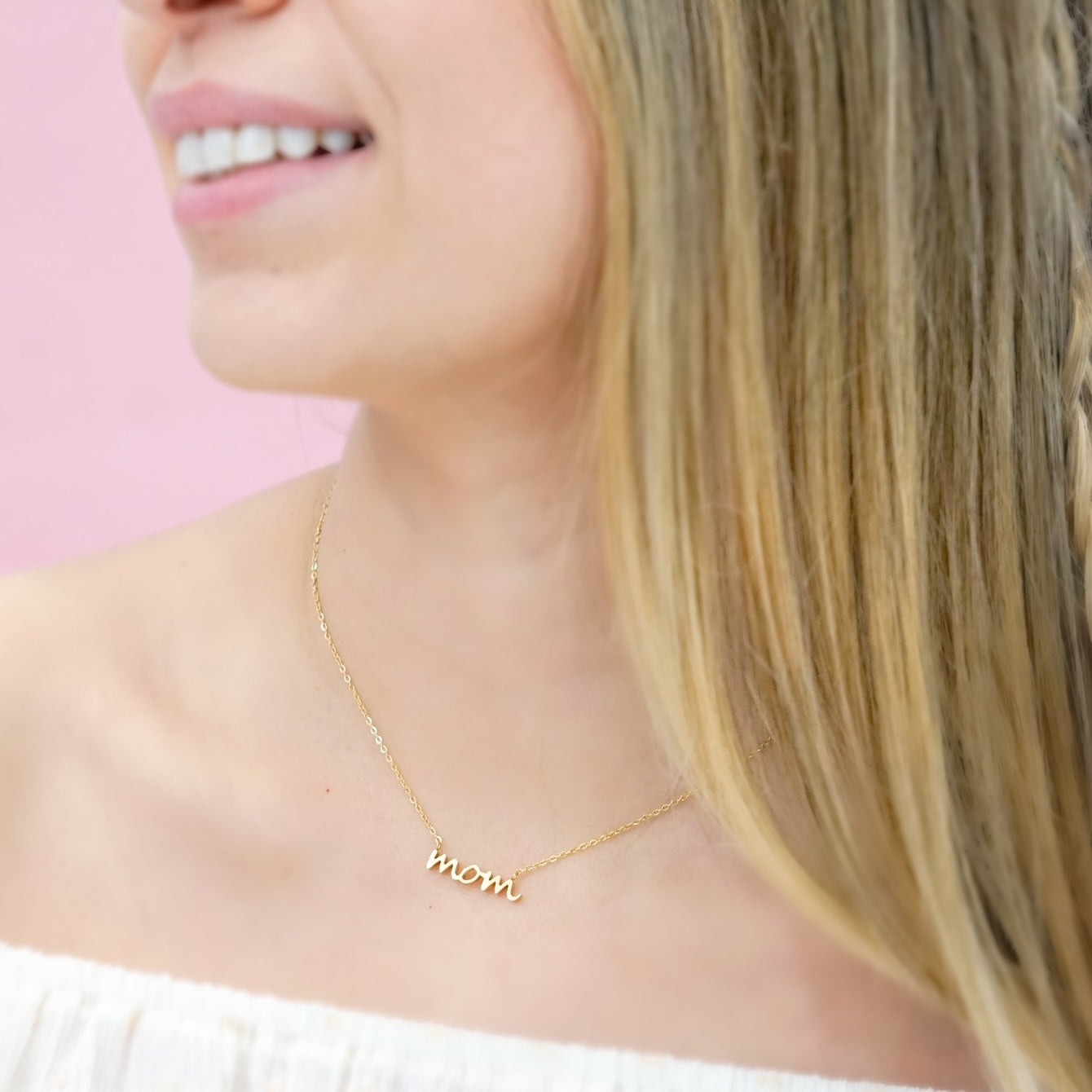 Mom Stainless Steel Necklace
