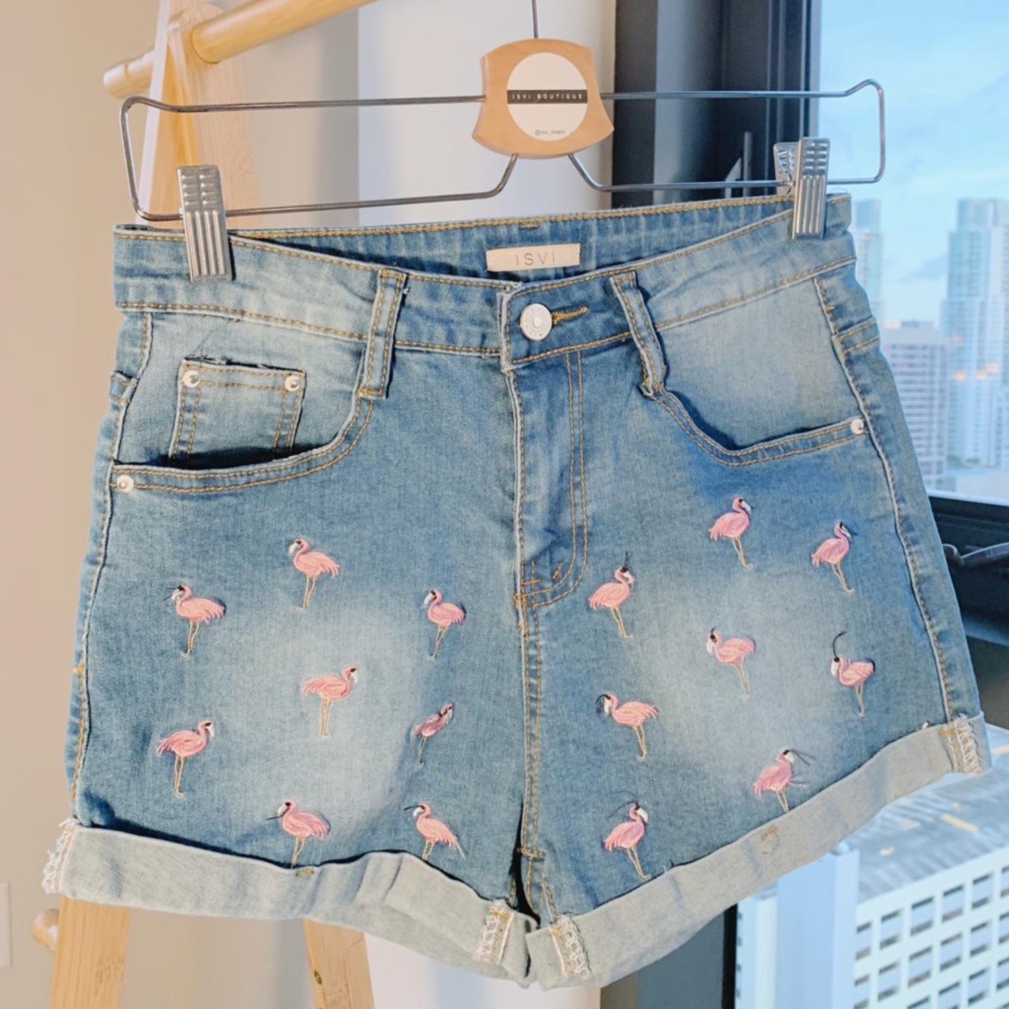 Flamingos Short