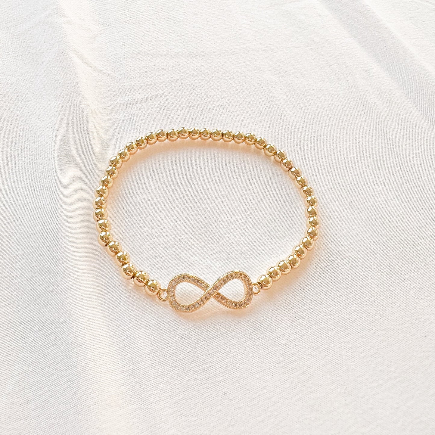 Stainless Steel Beaded Bracelet