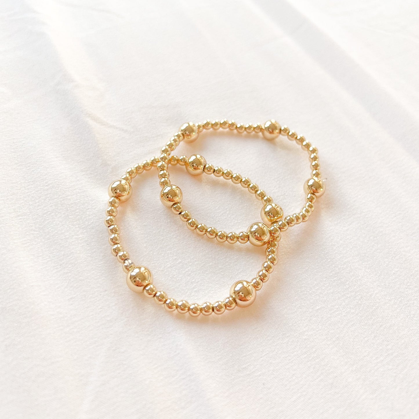 Stainless Steel Beaded Bracelet