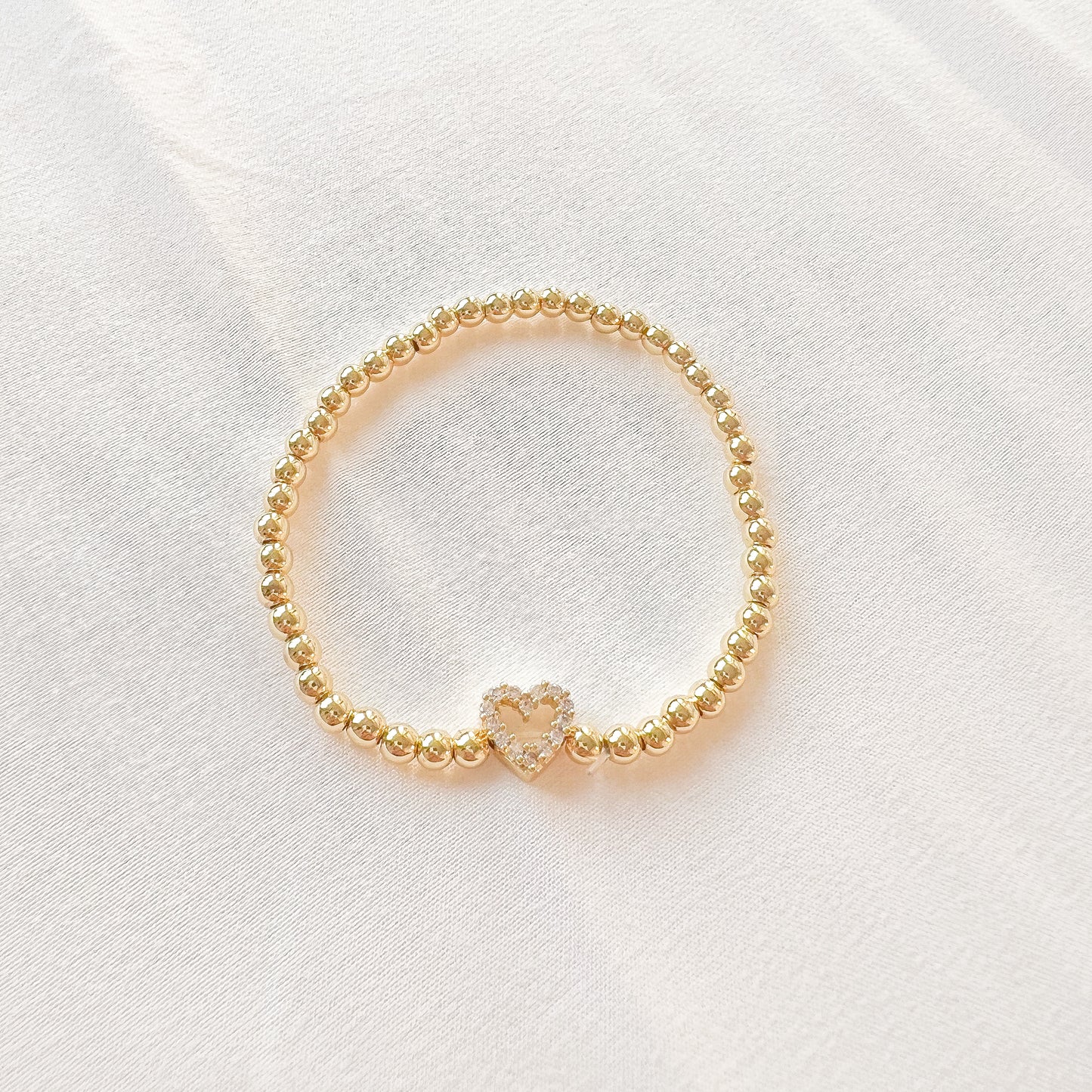 Stainless Steel Beaded Bracelet