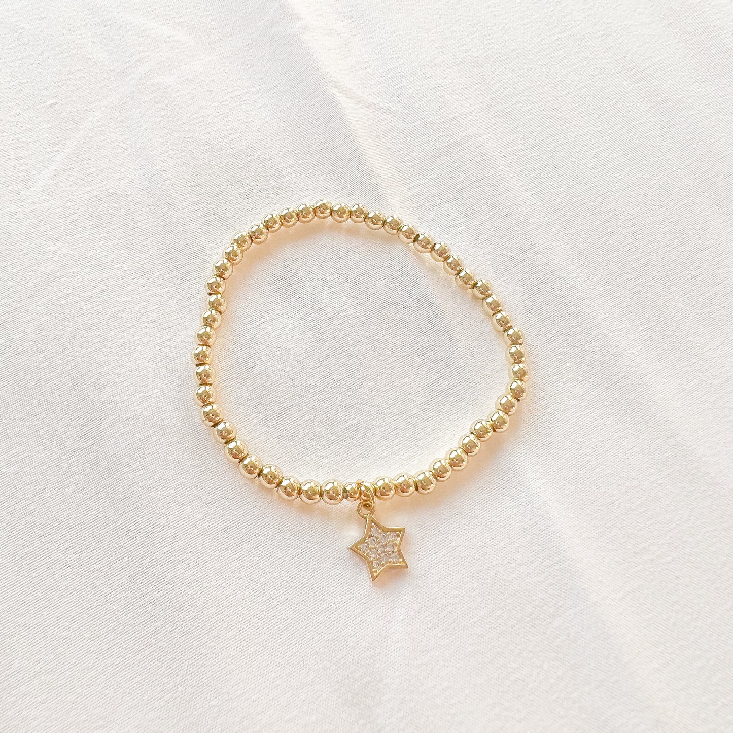 Stainless Steel Beaded Bracelet