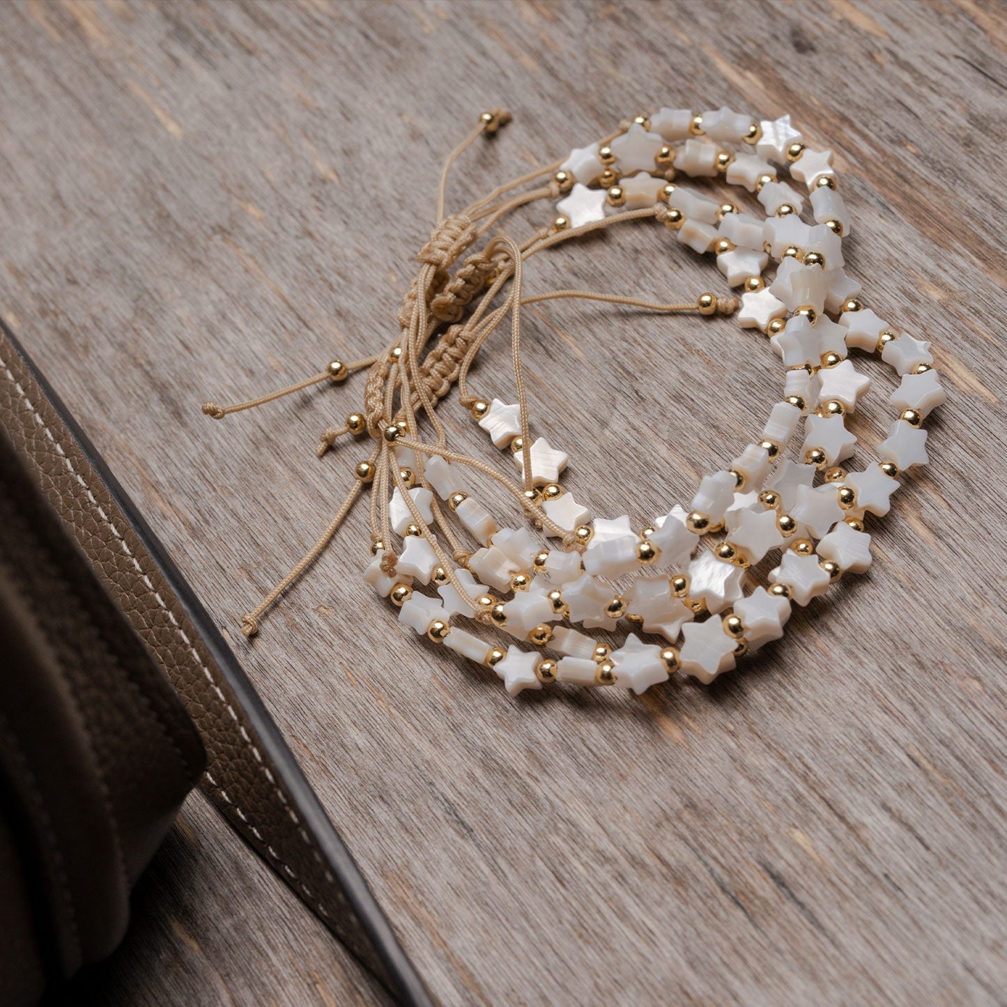 Stars Mother of Pearl Bracelet