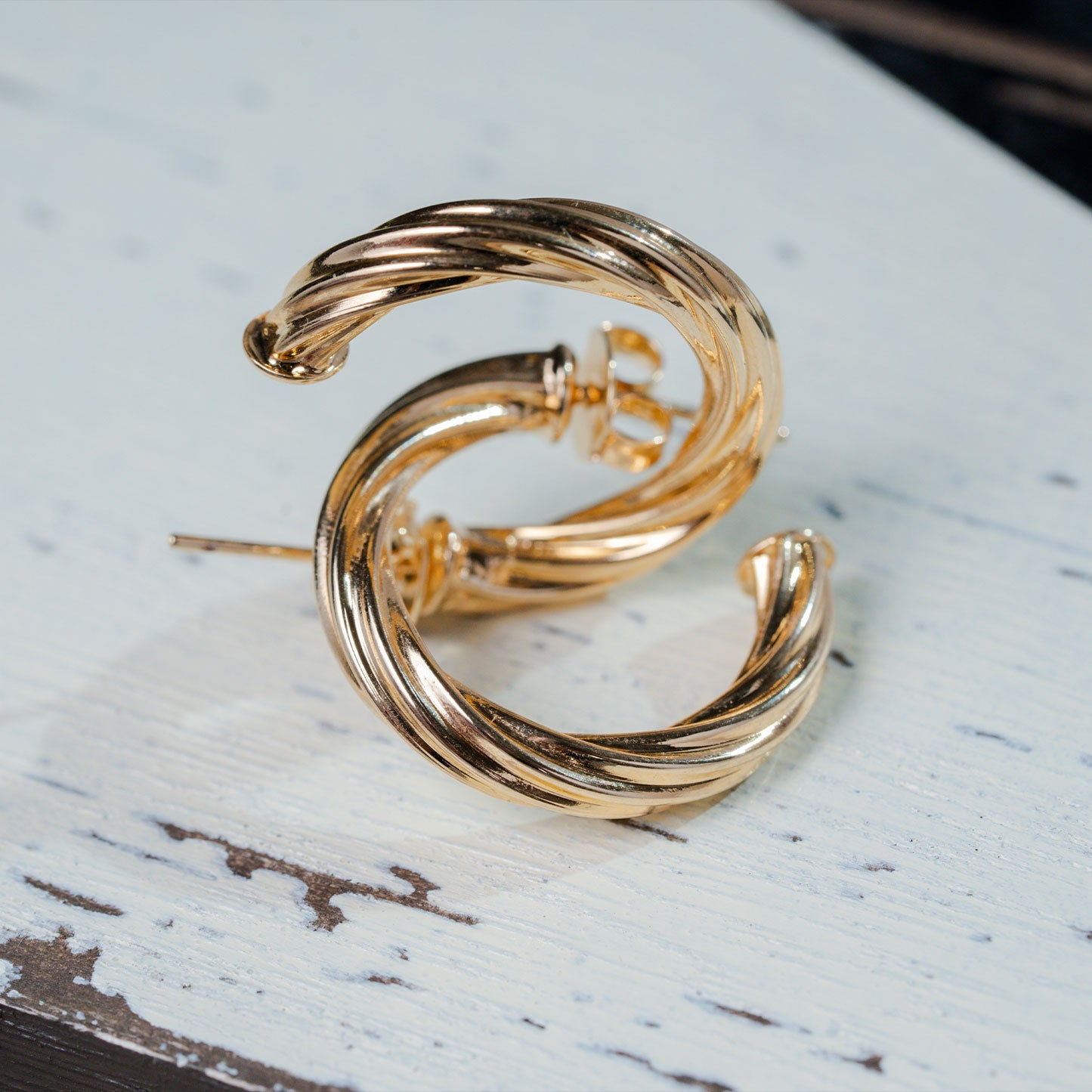 Twisted Rope Hoops