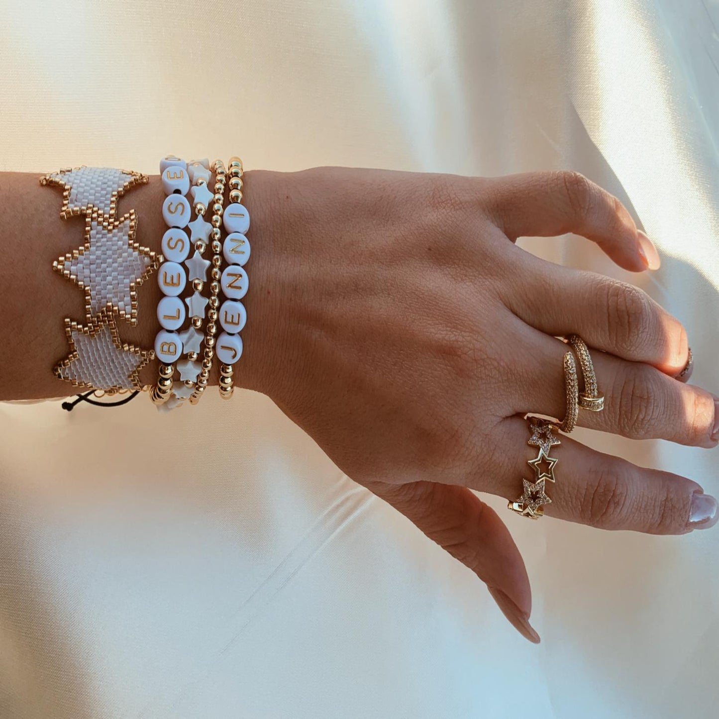 Custom Beads Bracelet