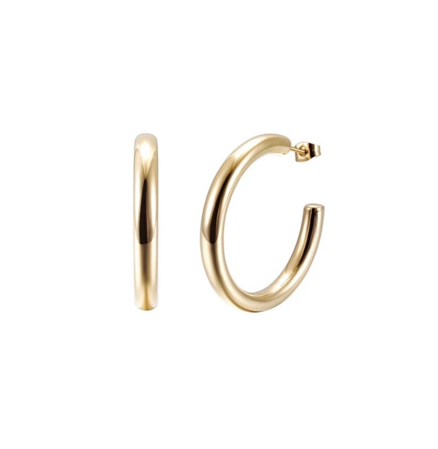 Vicky Stainless Steel Hoops
