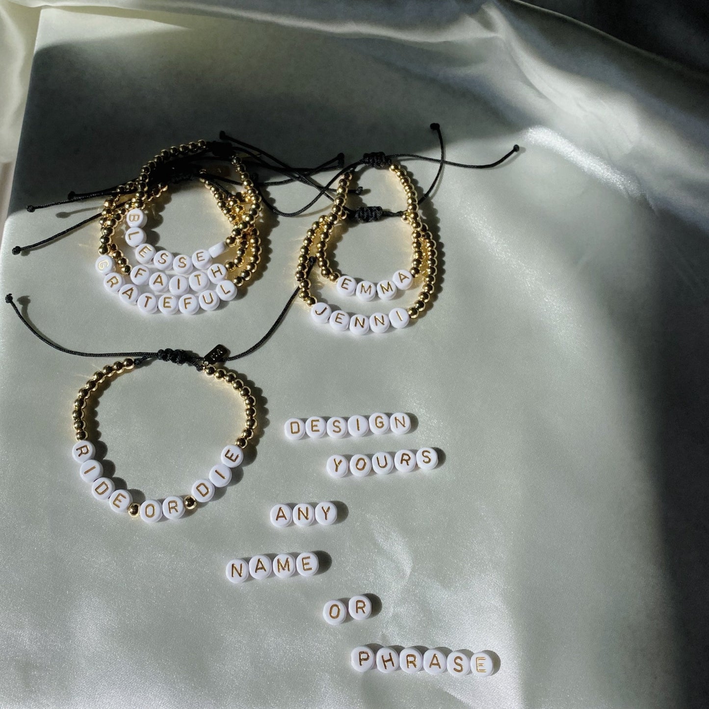Custom Beads Bracelet