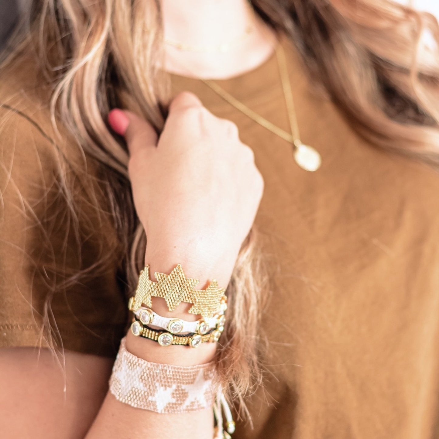 Magic Stars Beaded Bracelet