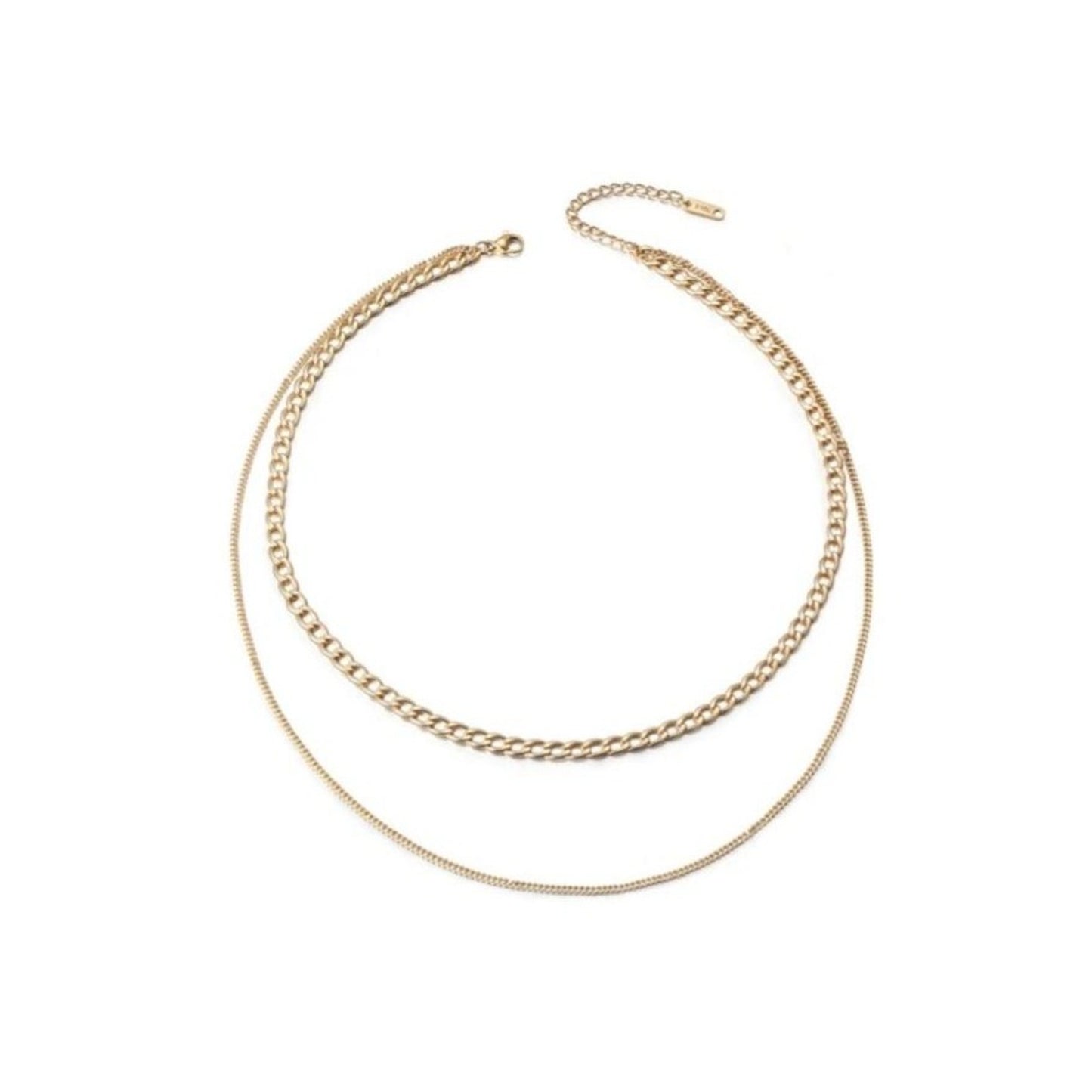 Sofia Two Layers Necklace