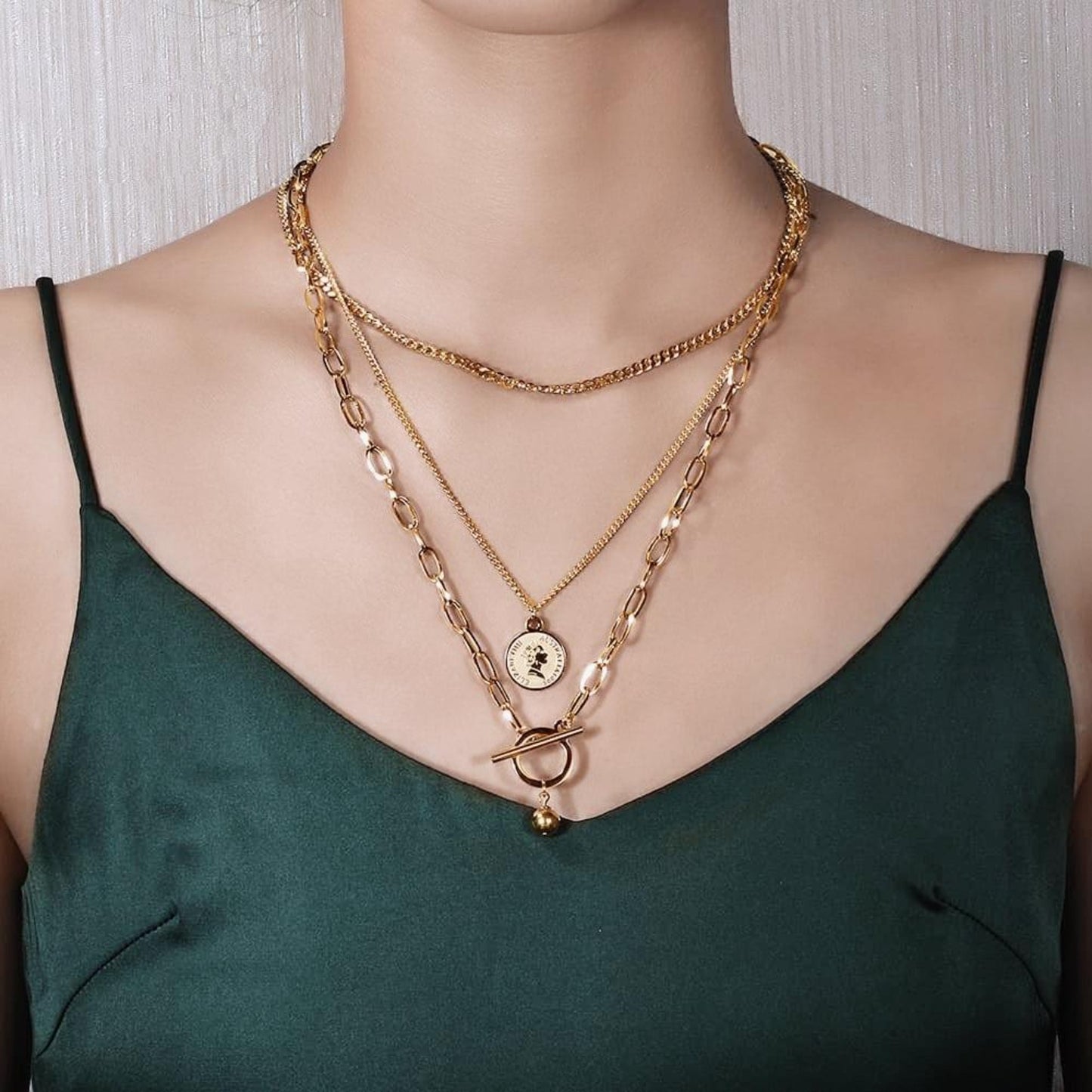 Vicky 3 Layer Necklace