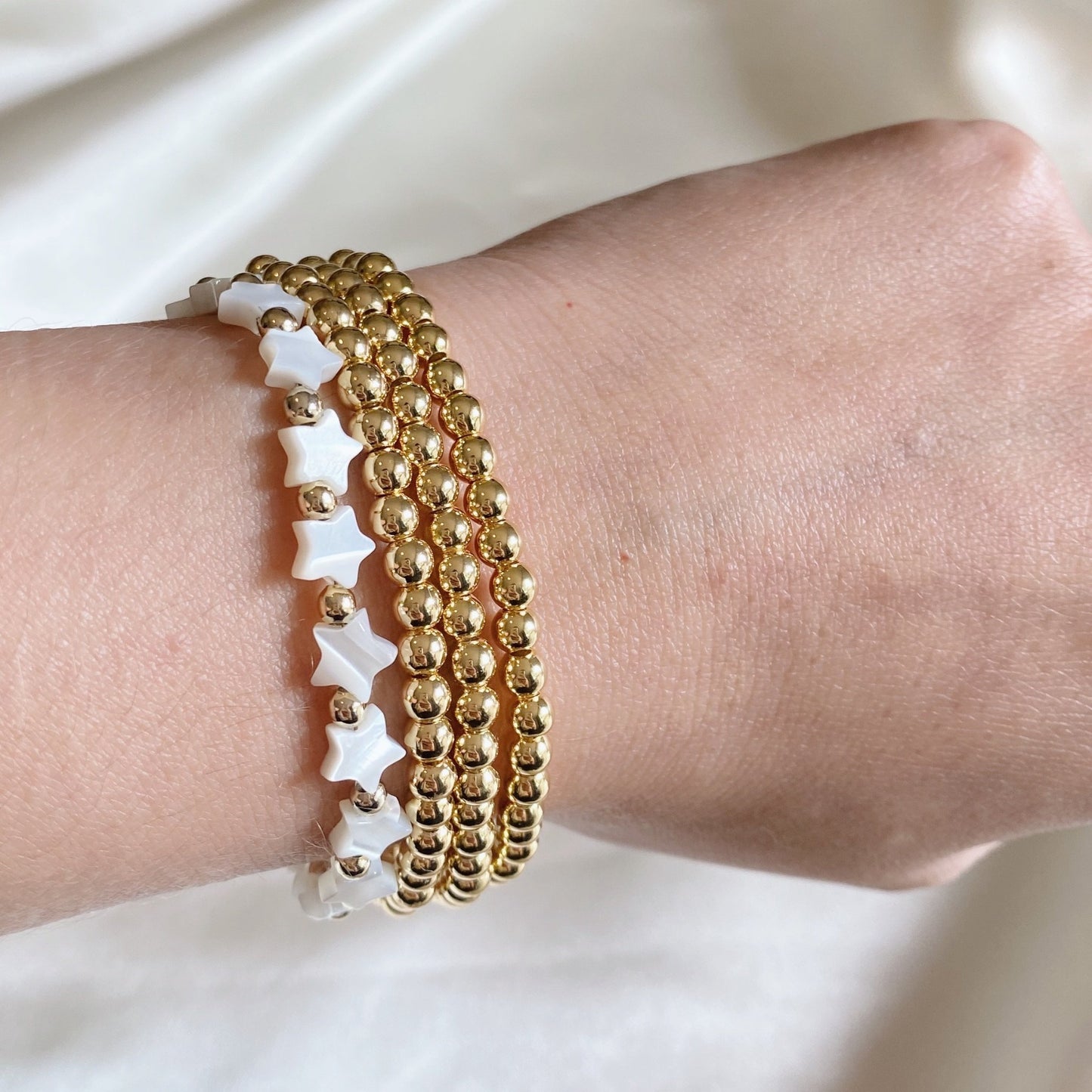 Claire Nacre Stars Bracelet