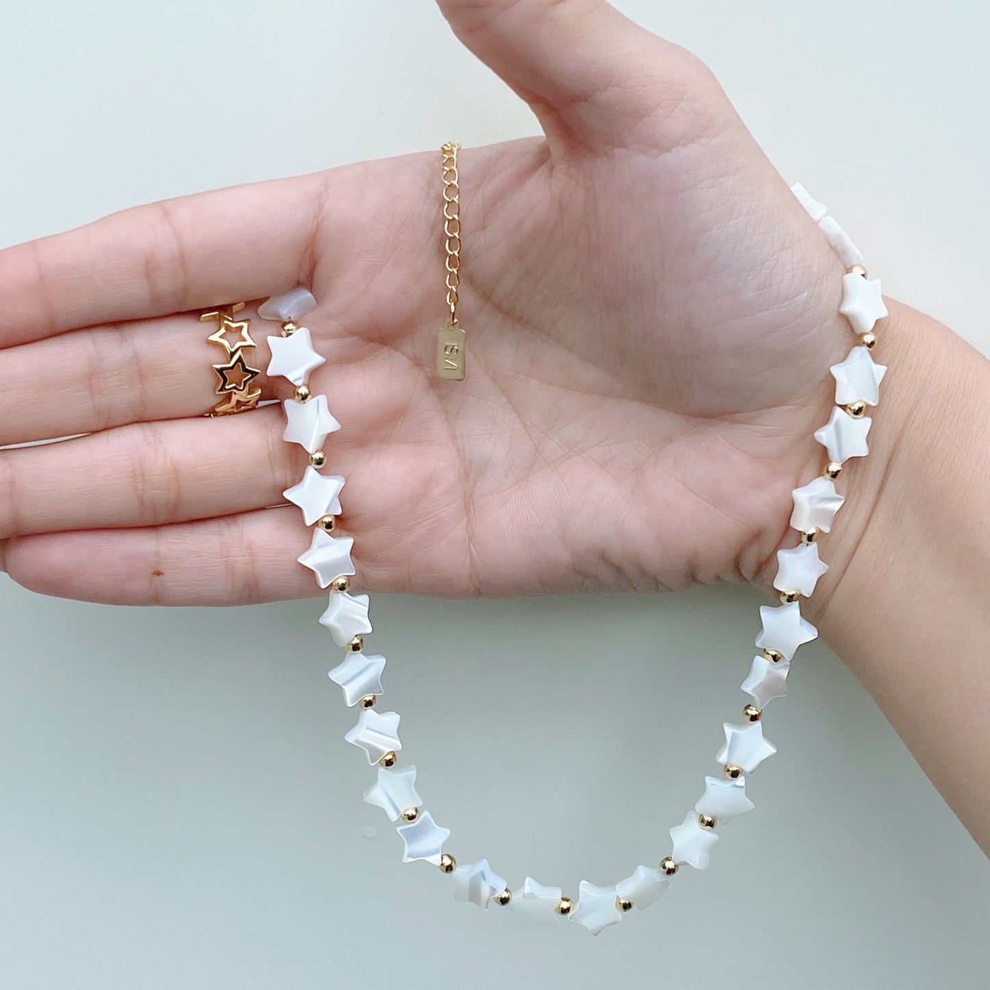 Claire Nacre Stars Choker