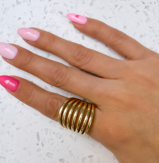 Multi Lines Ring