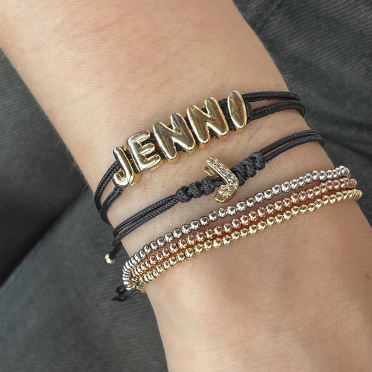 Triple Beaded Bracelet