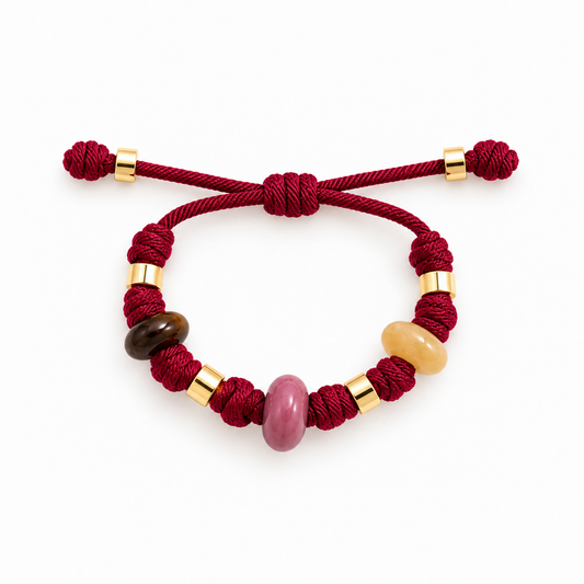 Tied in Color Bracelet