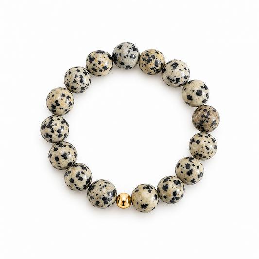 Dalmatian Jasper Bracelet