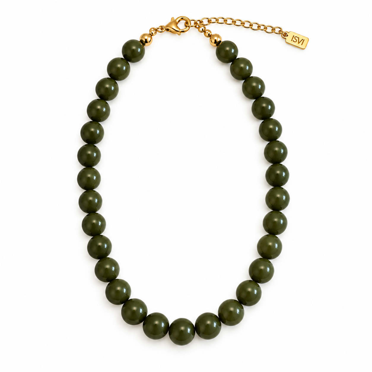 Olive Muse Statement Necklace