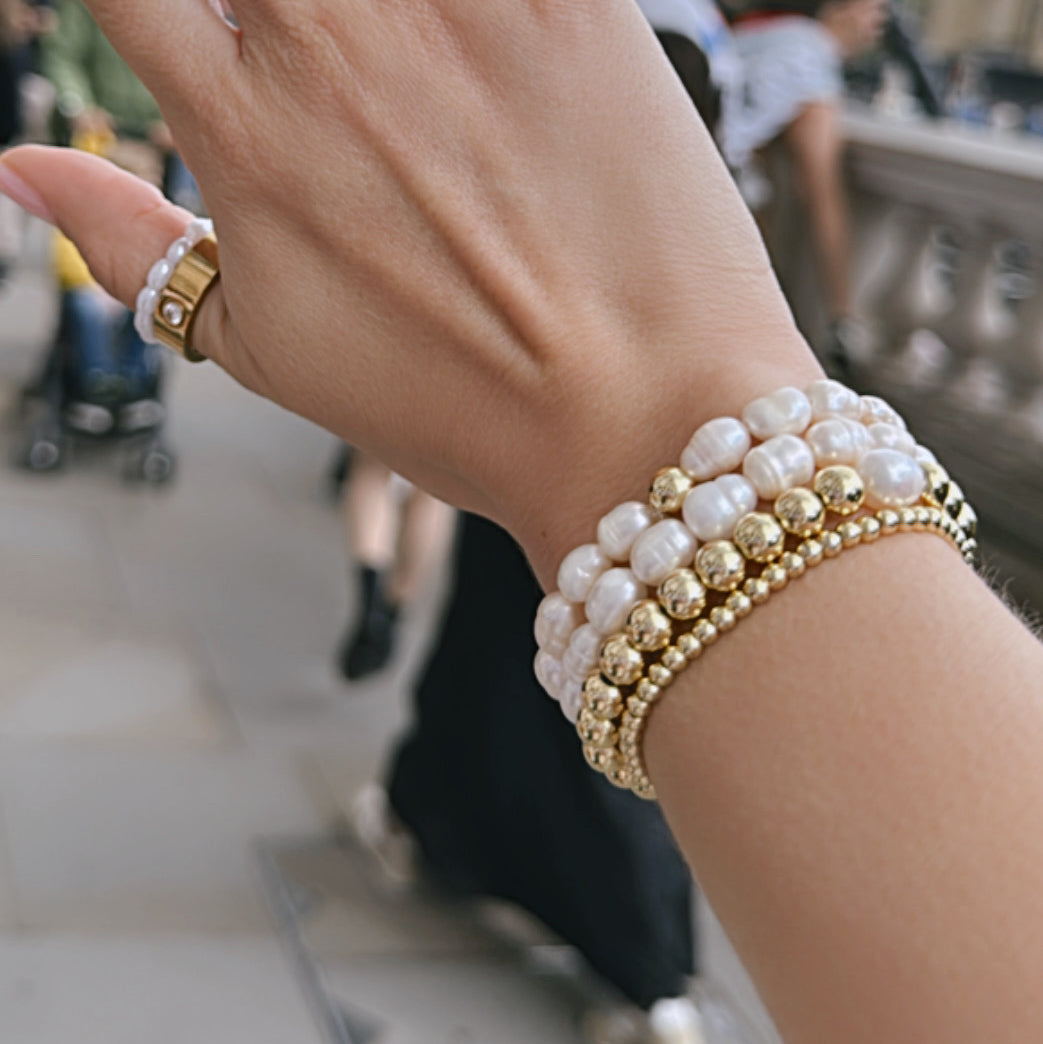 Pearls Elastic Bracelet