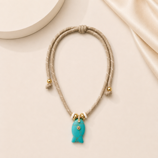 Pesciolina Turquoise Necklace