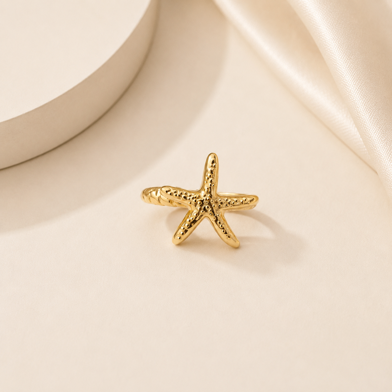 Stella di Mare Ring – Adjustable Starfish Ring