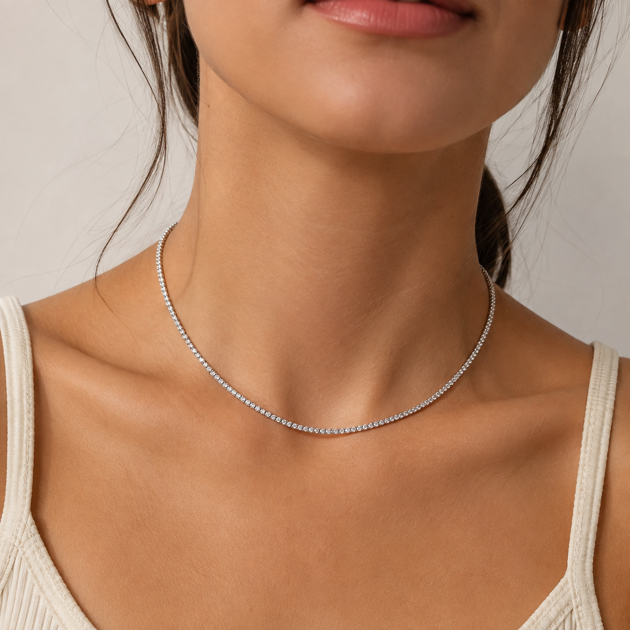 Classic Tennis Necklace