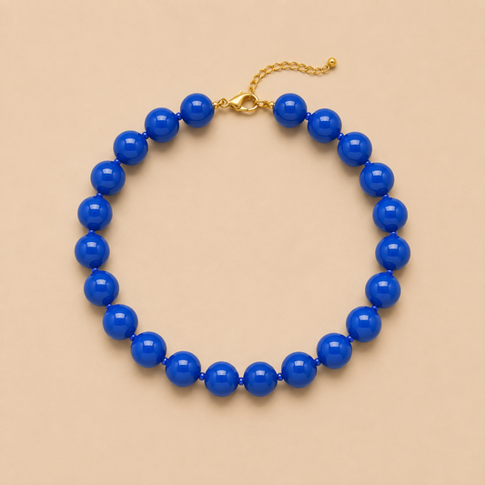Blu Pop Necklace