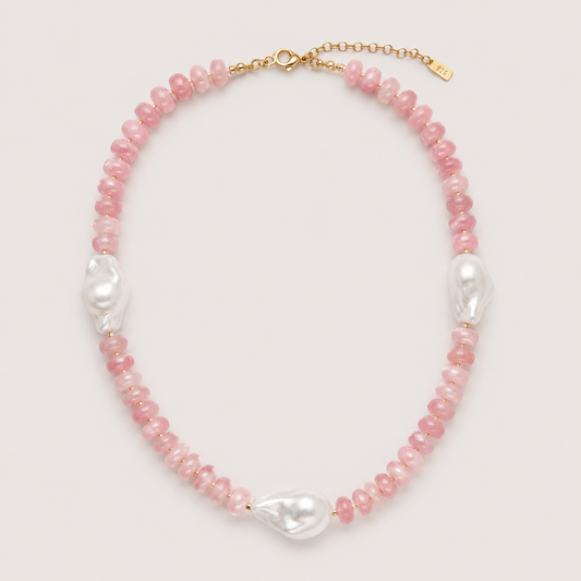 Blush Baroque Necklace