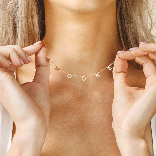 Custom Name Necklace – Personalized Stainless Steel Necklace