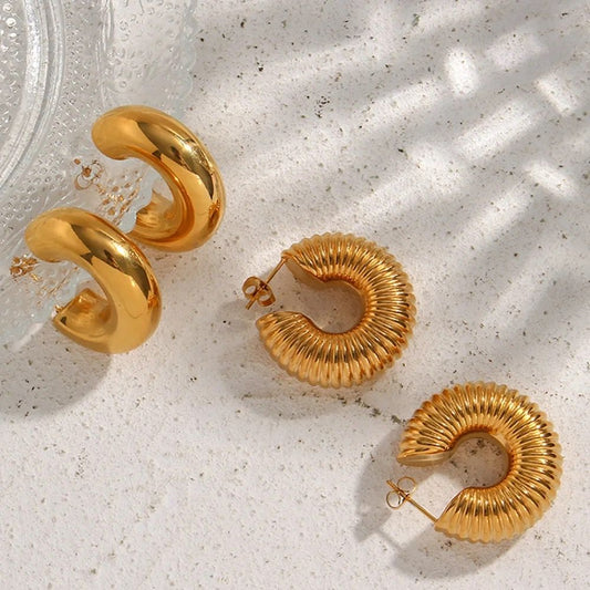 Catalina Chunky Hoops