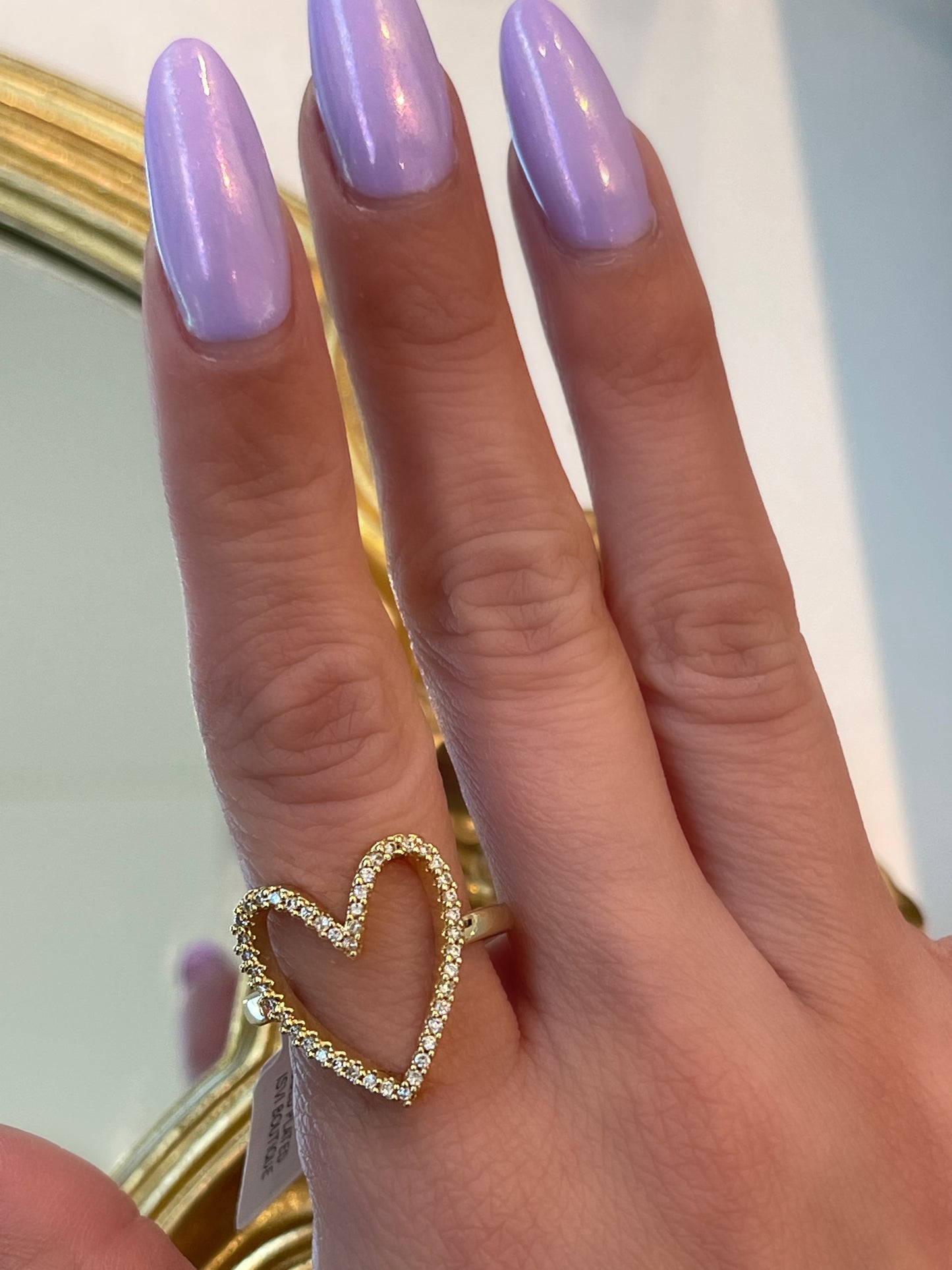 Lily Heart Shape Ring