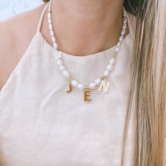 Pearls - Star Custom Necklace