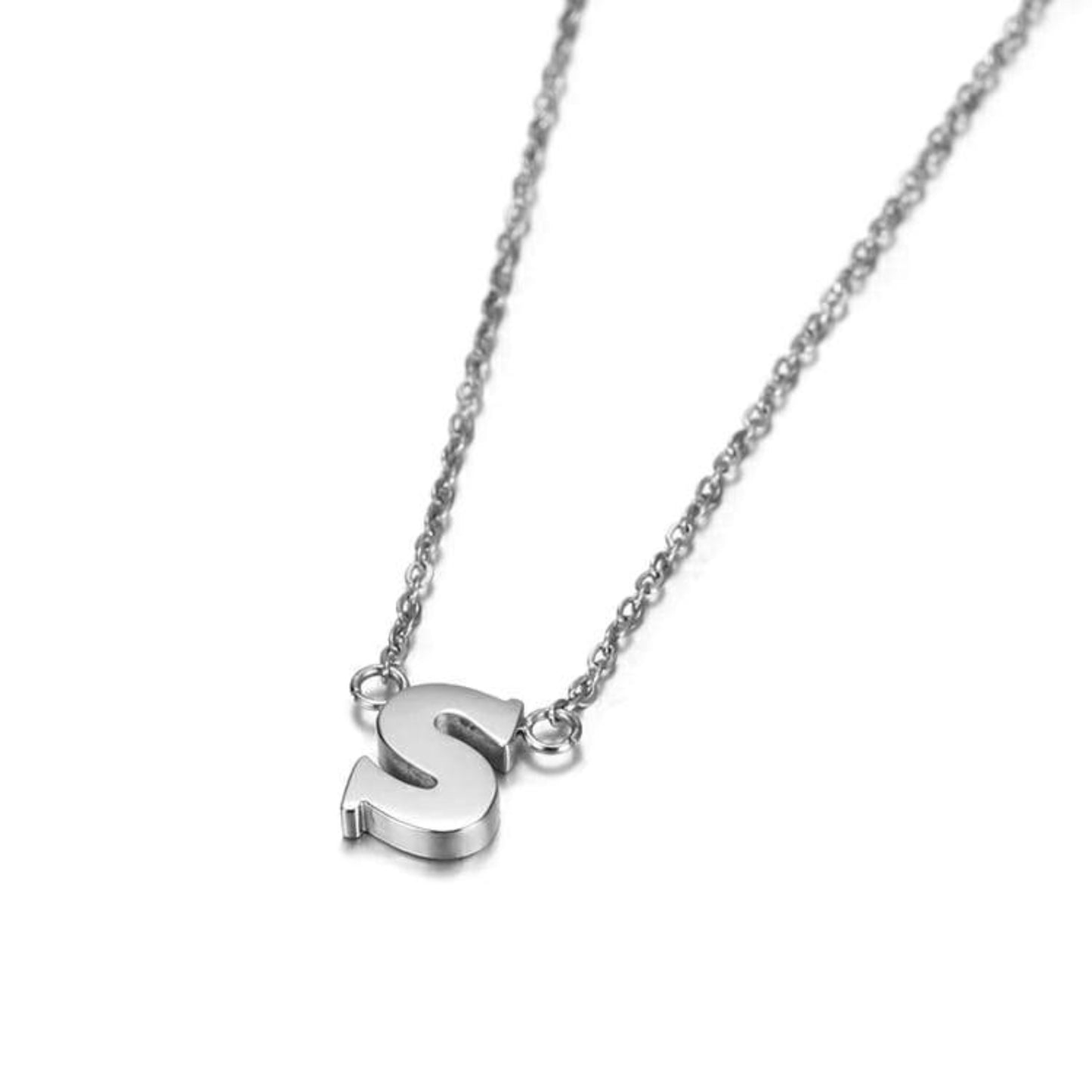 Classic Initial Necklace SS