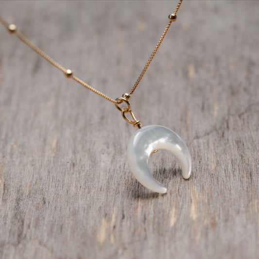 Crescent Moon  Necklace